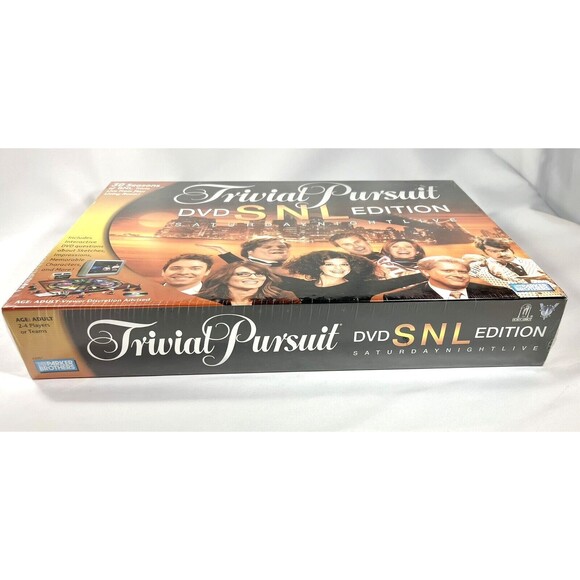 Parker Brothers Trivial Pursuit Saturday Night Live DVD Edition New Sealed - Picture 2 of 11